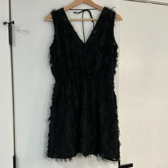 & other stories black mini dress & Other Stories knitted scoop neck mini dress with bell sleeves in bla   ASOS Sample Sale
